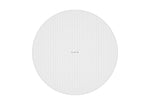 QSC AD-C4T-LPZB-WH, Acoustic Design 4.5" 2-Way Low-Profile Zero-Bezel Ceiling Loudspeaker - Pair White by QSC