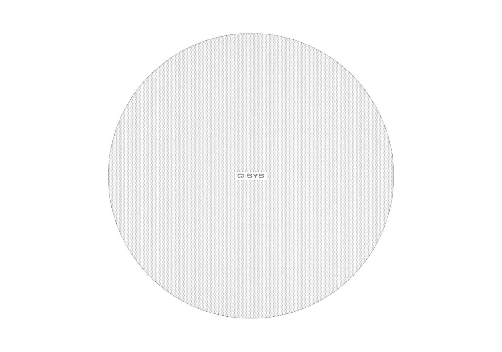 QSC AD-C4T-LPZB-WH, Acoustic Design 4.5" 2-Way Low-Profile Zero-Bezel Ceiling Loudspeaker - Pair White by QSC