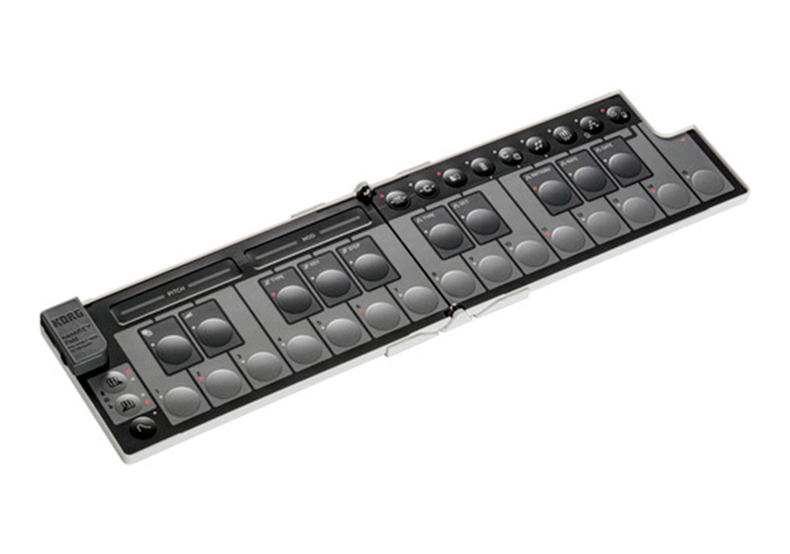 Korg nanoKEY Fold Slimline Foldable MIDI Keyboard Controller by Korg