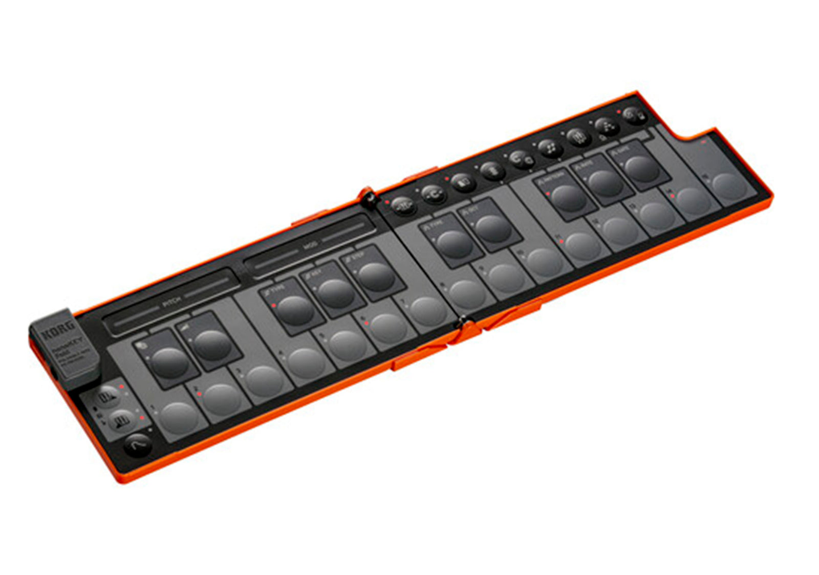 Korg nanoKEY Fold Slimline Foldable MIDI Keyboard Controller by Korg