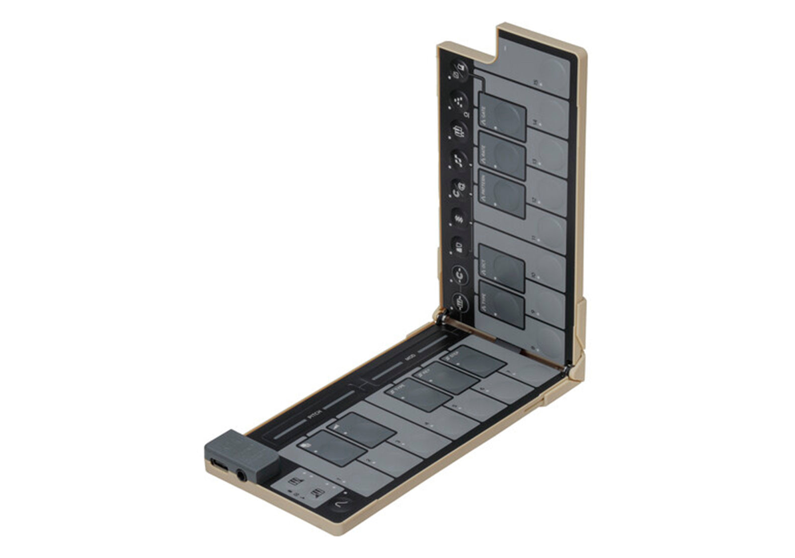 Korg nanoKEY Fold Slimline Foldable MIDI Keyboard Controller by Korg
