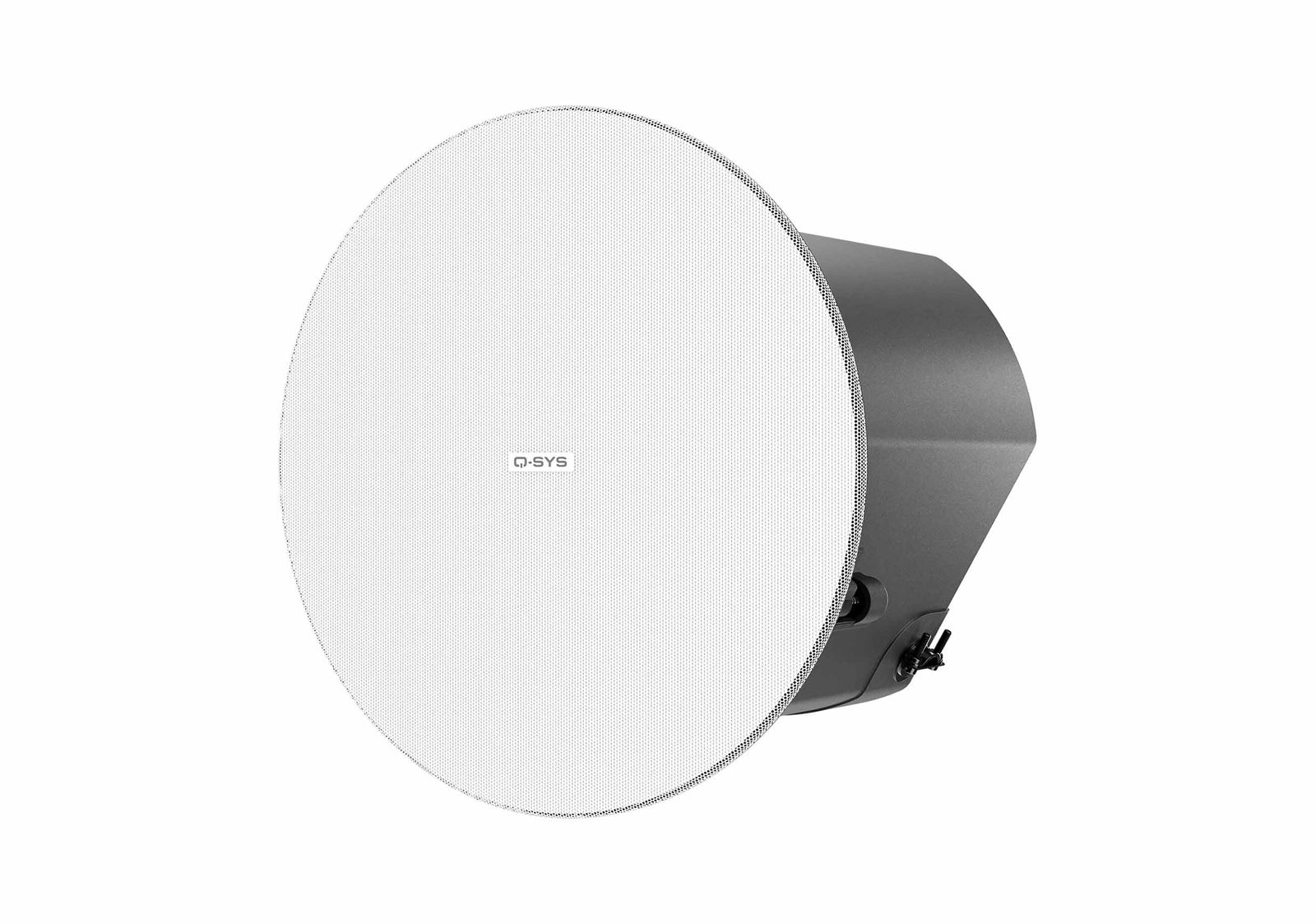 QSC AD-C6T-ZB-WH, Acoustic Design 6.5" 2-Way Zero-Bezel Ceiling Loudspeaker - Pair White by QSC