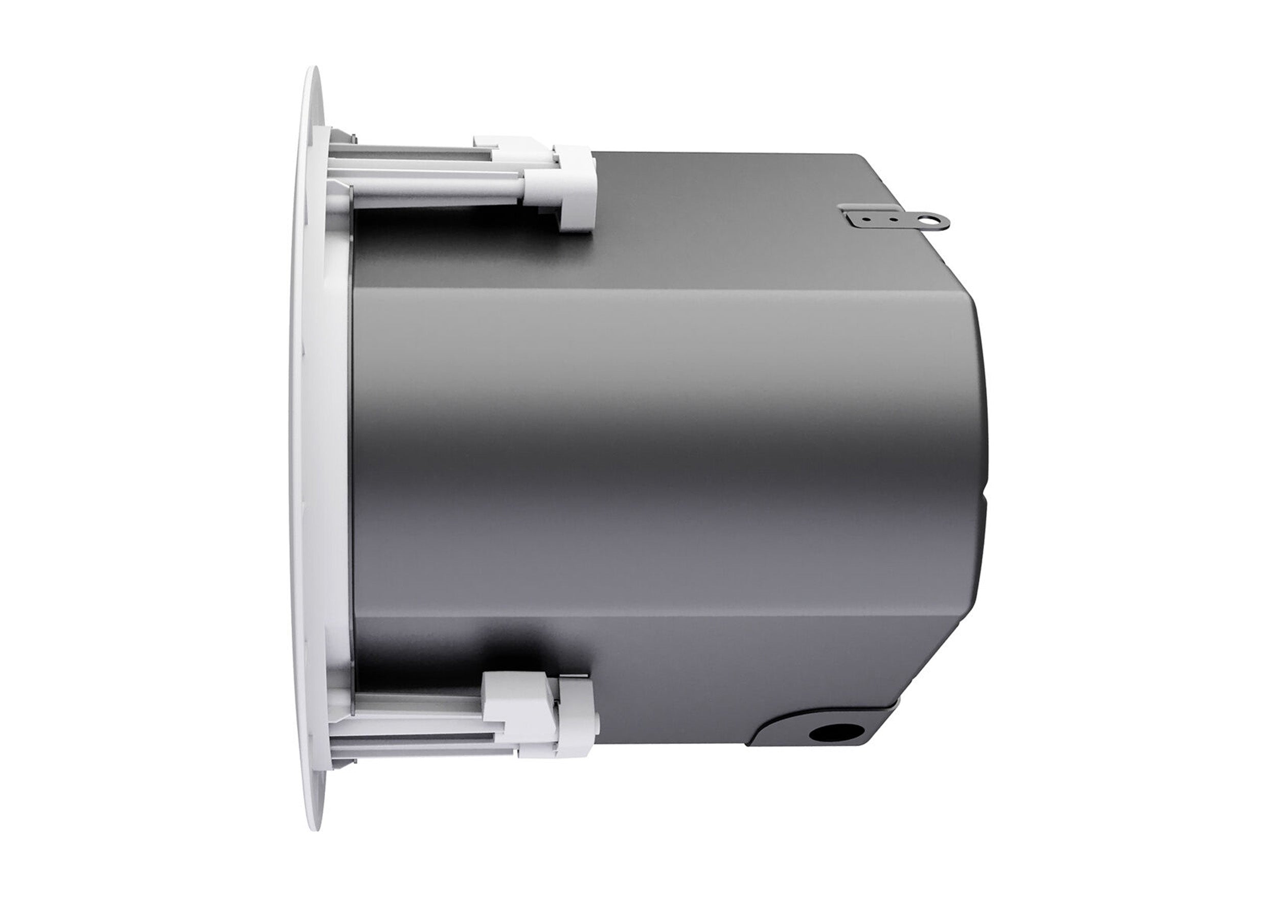 QSC AD-C6T-HP, 6.5 Inch 2-Way High Power and Blind Mount 120 Deg Ceiling Speakers - 70/100V - Pair White by QSC