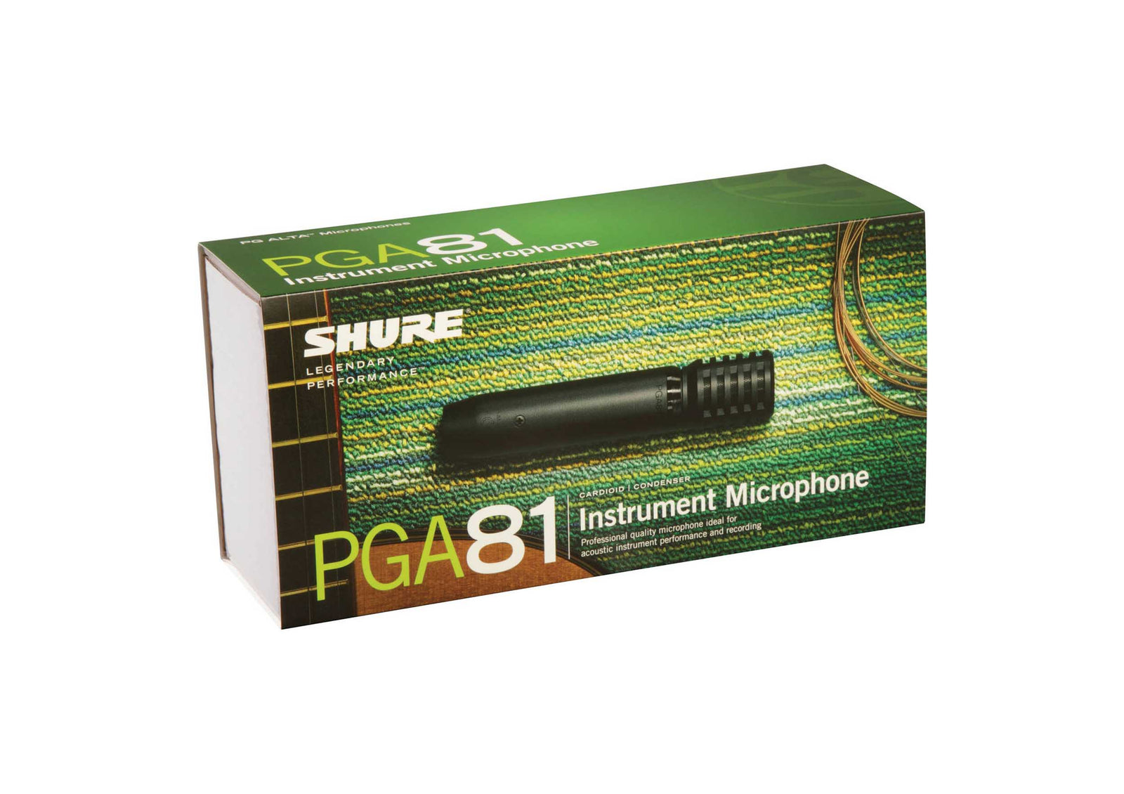 Shure PGA81 Cardioid Condenser Instrument Microphone by Shure