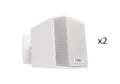 QSC AD-S.SAT-WH Acoustic Design AD-S.SAT Satellite Surface Loudspeaker - Pair White by QSC