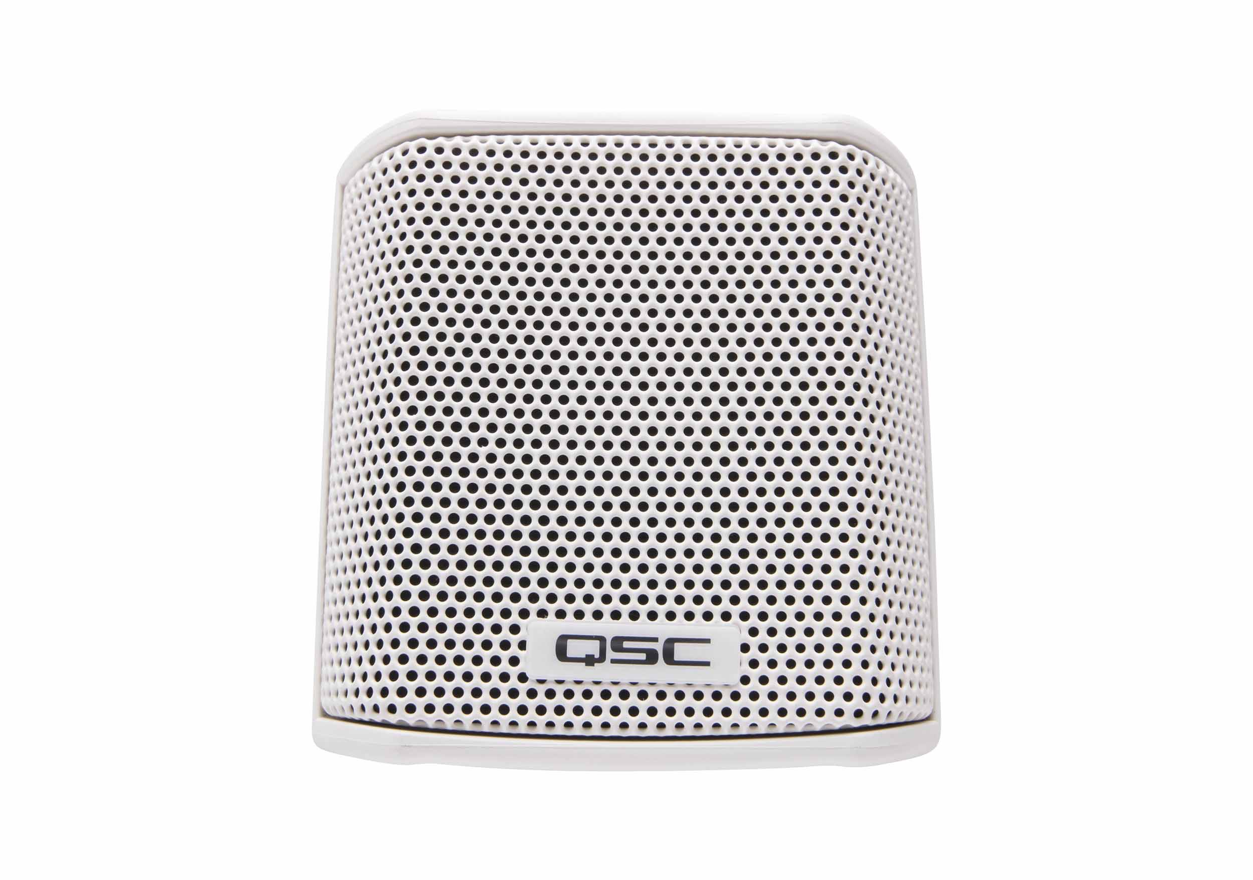 QSC AD-S.SAT-WH Acoustic Design AD-S.SAT Satellite Surface Loudspeaker - Pair White by QSC