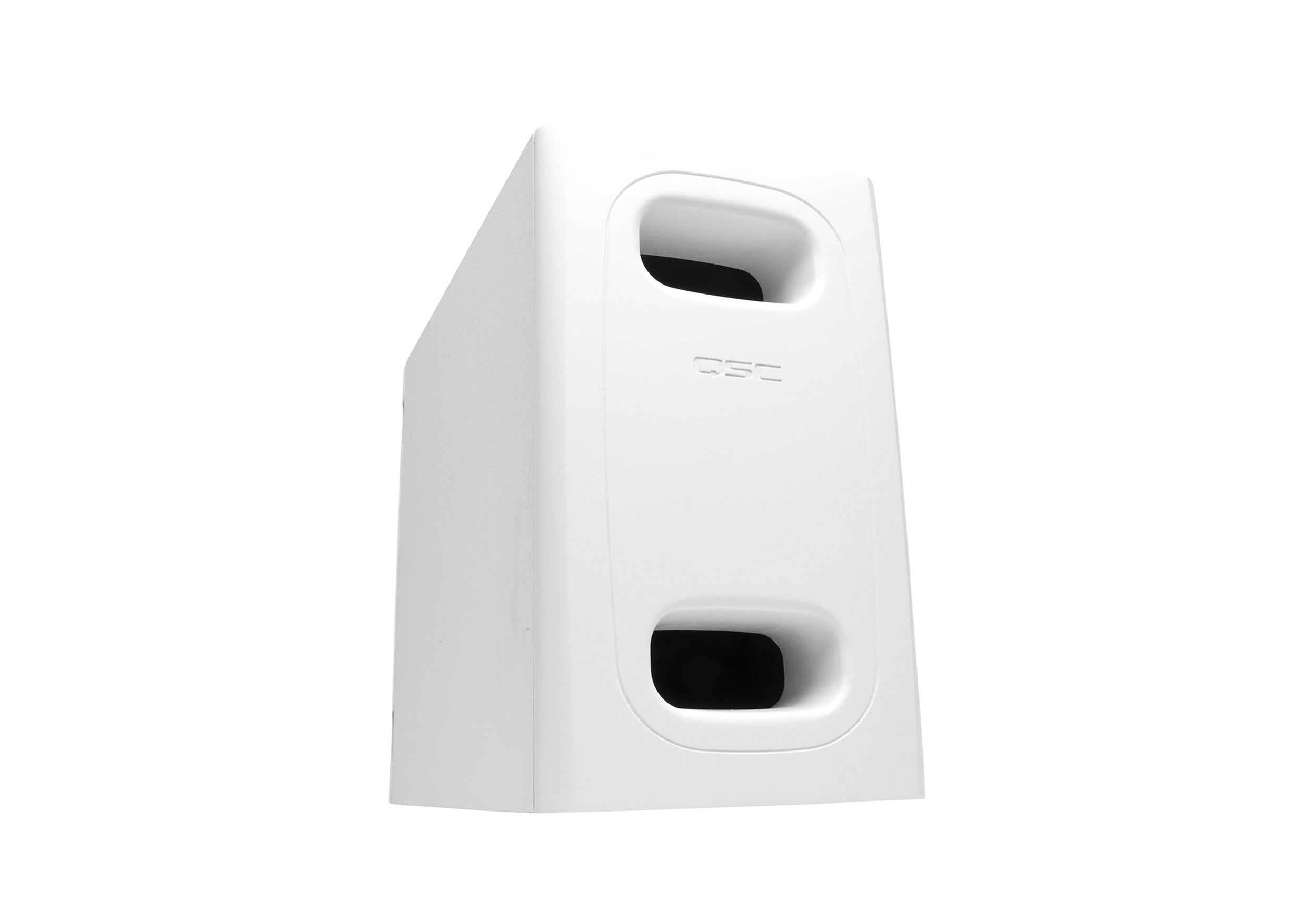 QSC AD-S.SUB-WH 6.5-Inch Dual Voice Coil, Small Format Surface Subwoofer - White by QSC