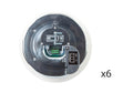 QSC AC-MR6 Flanged Mud Ring for AC-C6T Ceiling Speaker - 3 Pair