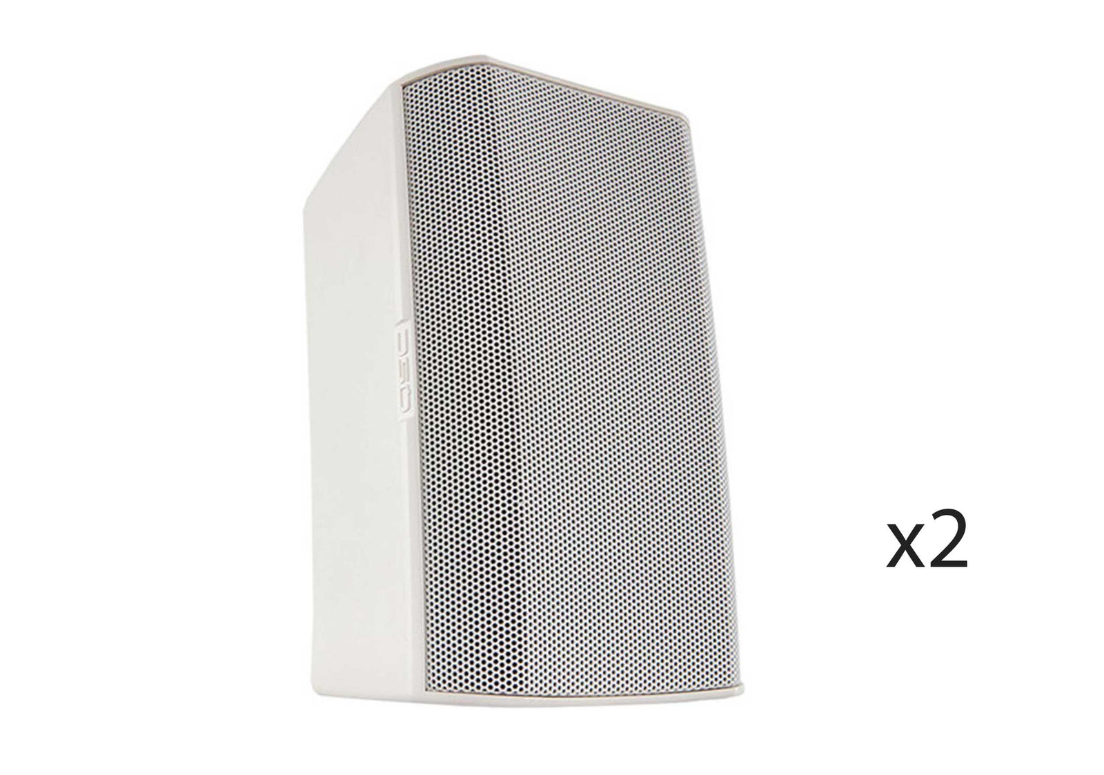 QSC AD-S4T-WH, Acoustic Design Series 4.5" 2-Way 50W Surface-Mount Loudspeaker - Pair White by QSC