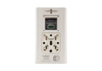 QSC AD-S4T-WH, Acoustic Design Series 4.5" 2-Way 50W Surface-Mount Loudspeaker - Pair White by QSC