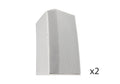 QSC AD-S5T-WH Acoustic Design Series 5.25" 2-Way 100W Surface-Mount - Pair by QSC