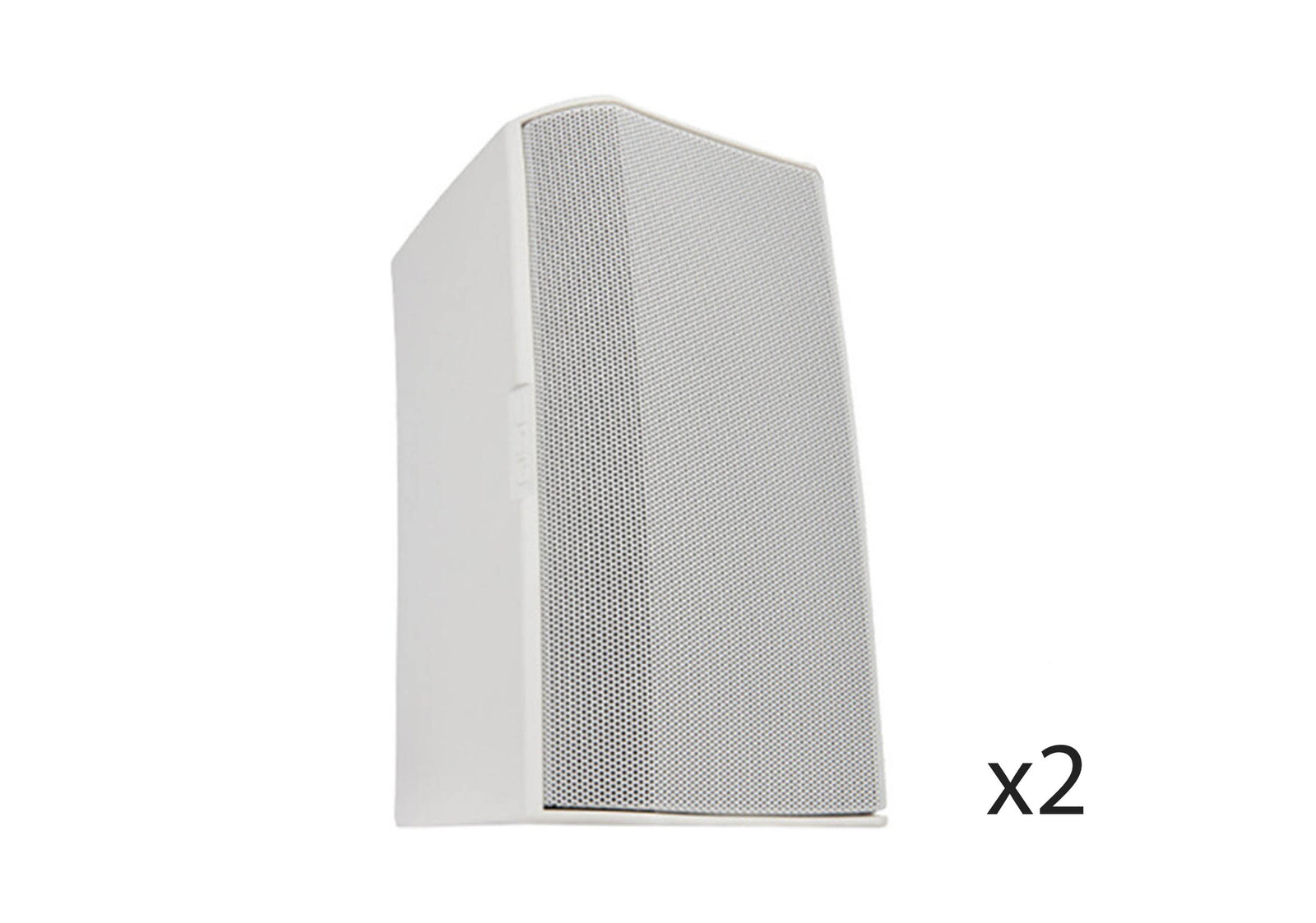 QSC AD-S5T-WH Acoustic Design Series 5.25" 2-Way 100W Surface-Mount - Pair by QSC
