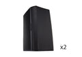 QSC AD-S5T-BK Acoustic Design Series 5.25" 2-Way 100W Surface-Mount - Pair by QSC
