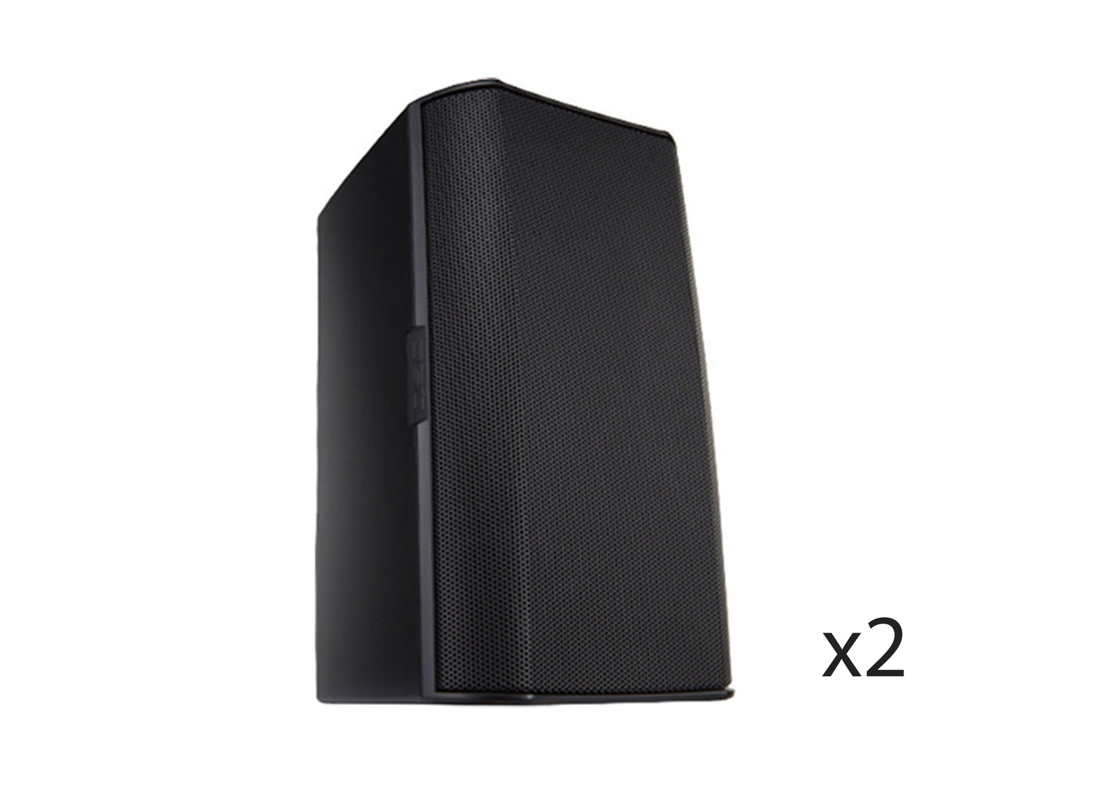 QSC AD-S5T-BK Acoustic Design Series 5.25" 2-Way 100W Surface-Mount - Pair by QSC