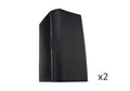 QSC AD-S6-BK 6.5" Two-Way Surface Mount IP54 Passive Speakers - Pair by QSC