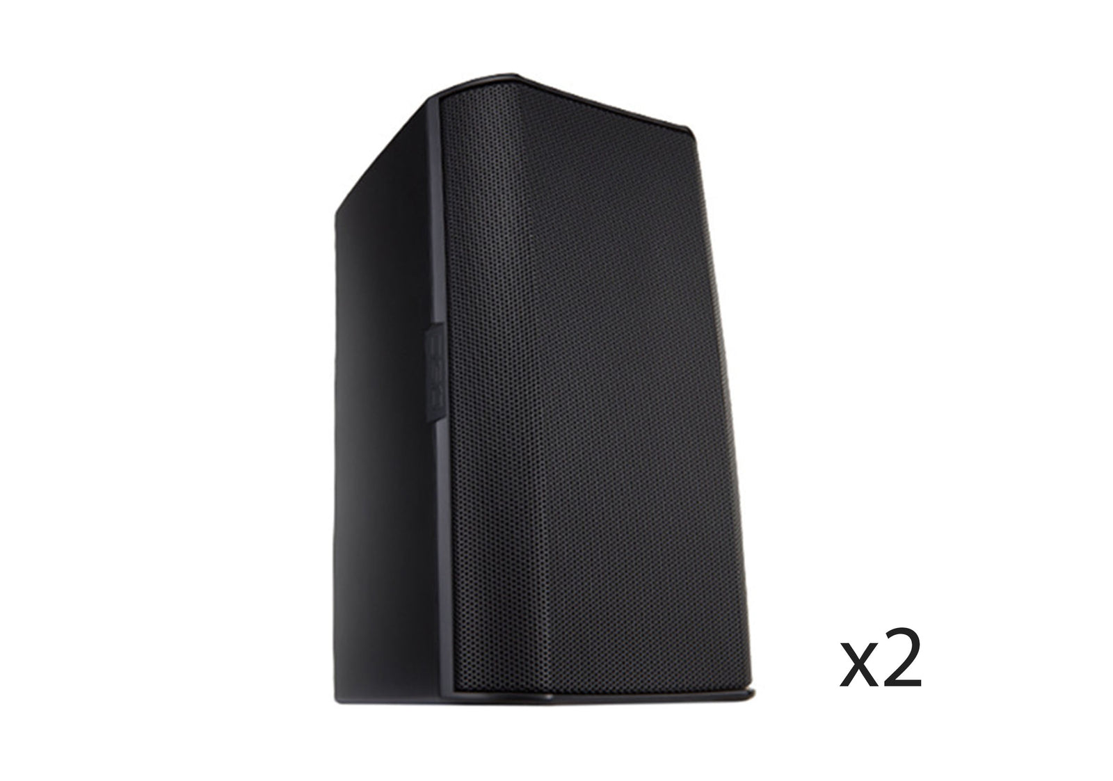 QSC AD-S6-BK 6.5" Two-Way Surface Mount IP54 Passive Speakers - Pair by QSC