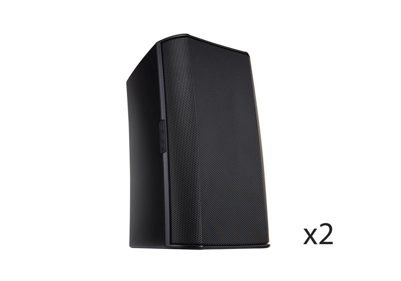 QSC AD-S6T-BK Acoustic Design Series 6.5" 2-Way 150W Surface-Mount Loudspeaker - Pair Black by QSC