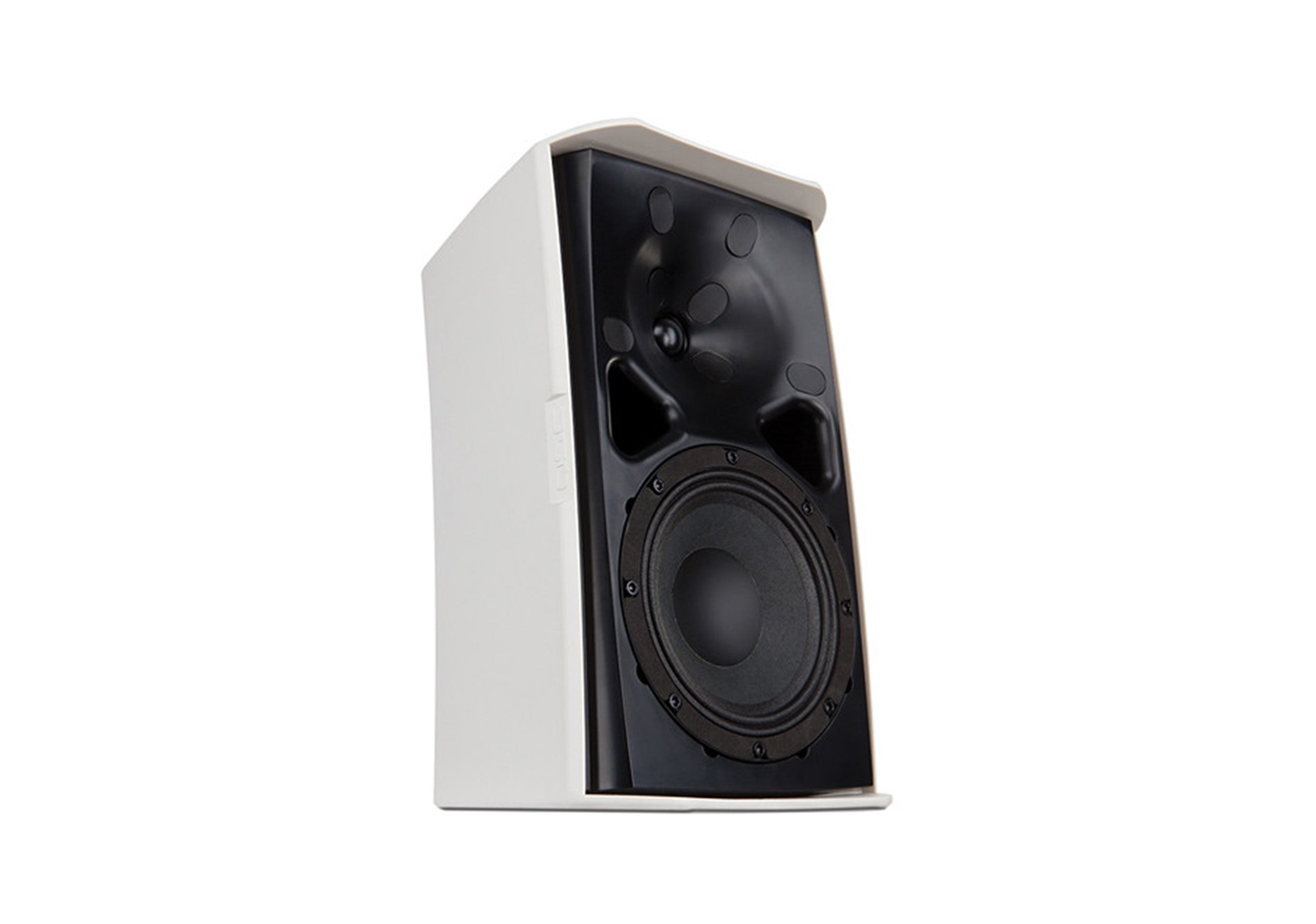 QSC AD-S6T-WH Acoustic Design Series 6.5-Inch 2-Way 150W Surface-Mount Loudspeaker - Pair White by QSC