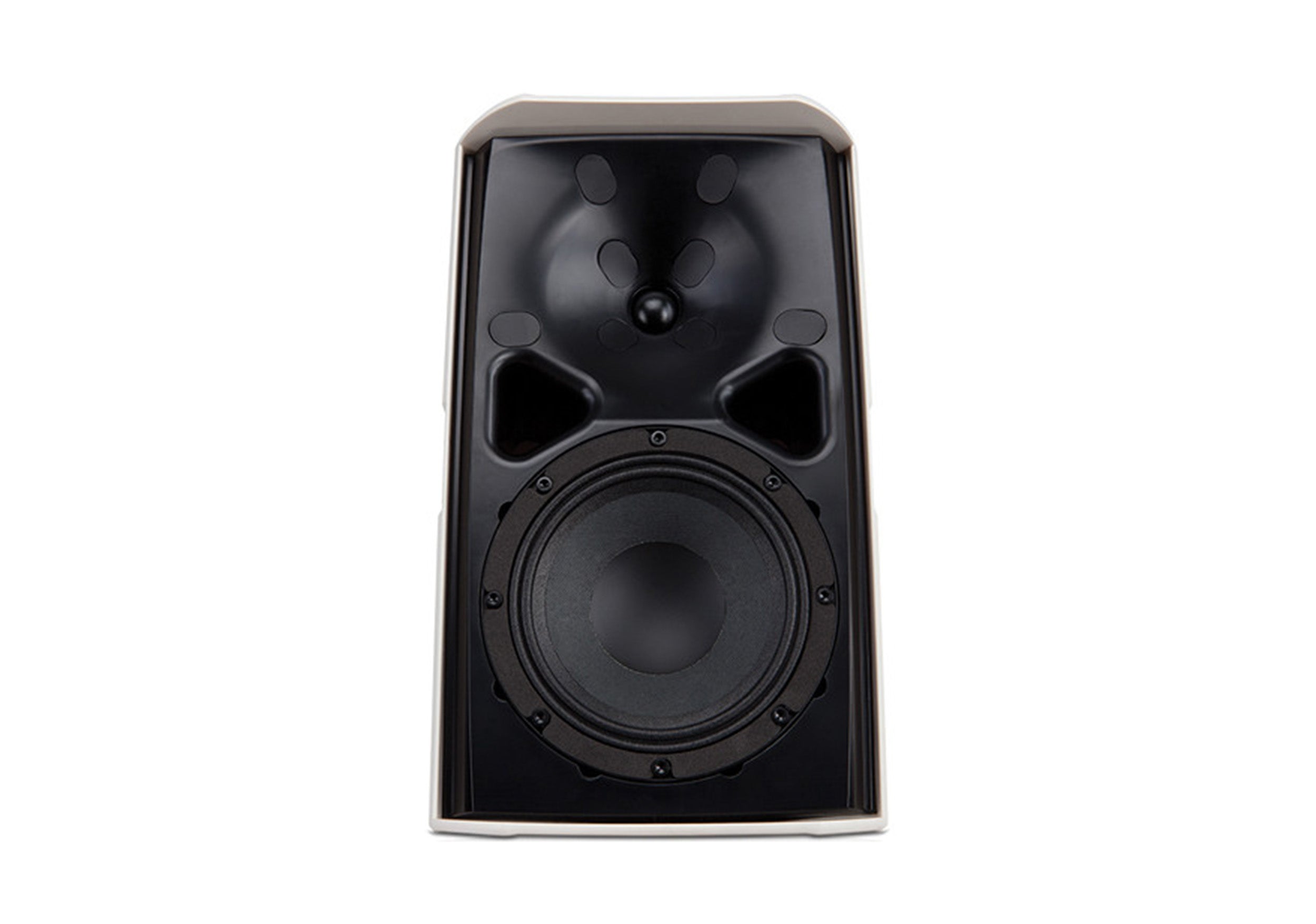 QSC AD-S6T-WH Acoustic Design Series 6.5-Inch 2-Way 150W Surface-Mount Loudspeaker - Pair White by QSC