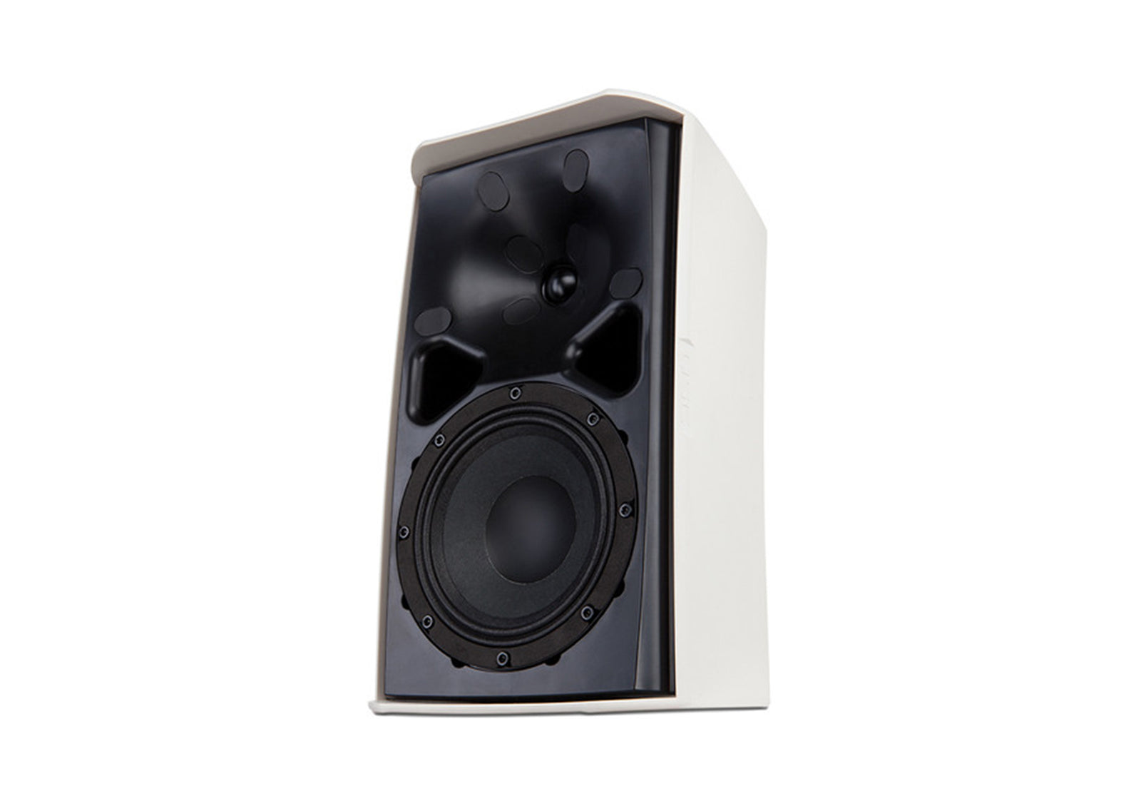 QSC AD-S6T-WH Acoustic Design Series 6.5-Inch 2-Way 150W Surface-Mount Loudspeaker - Pair White by QSC