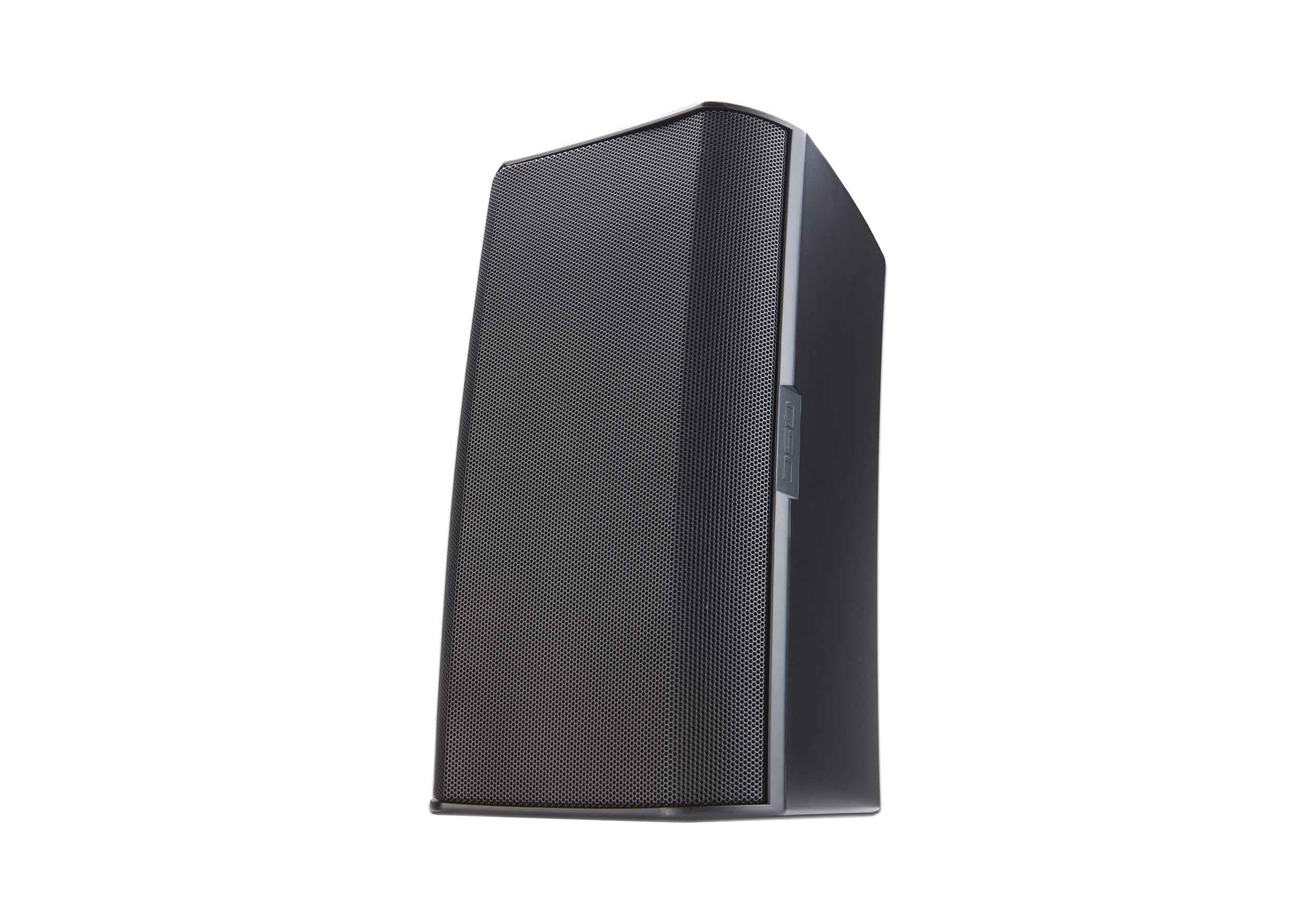 QSC AD-S8T-BK Acoustic Design Series 8-Inch 2-Way 200W Surface-Mount Loudspeaker - Black by QSC