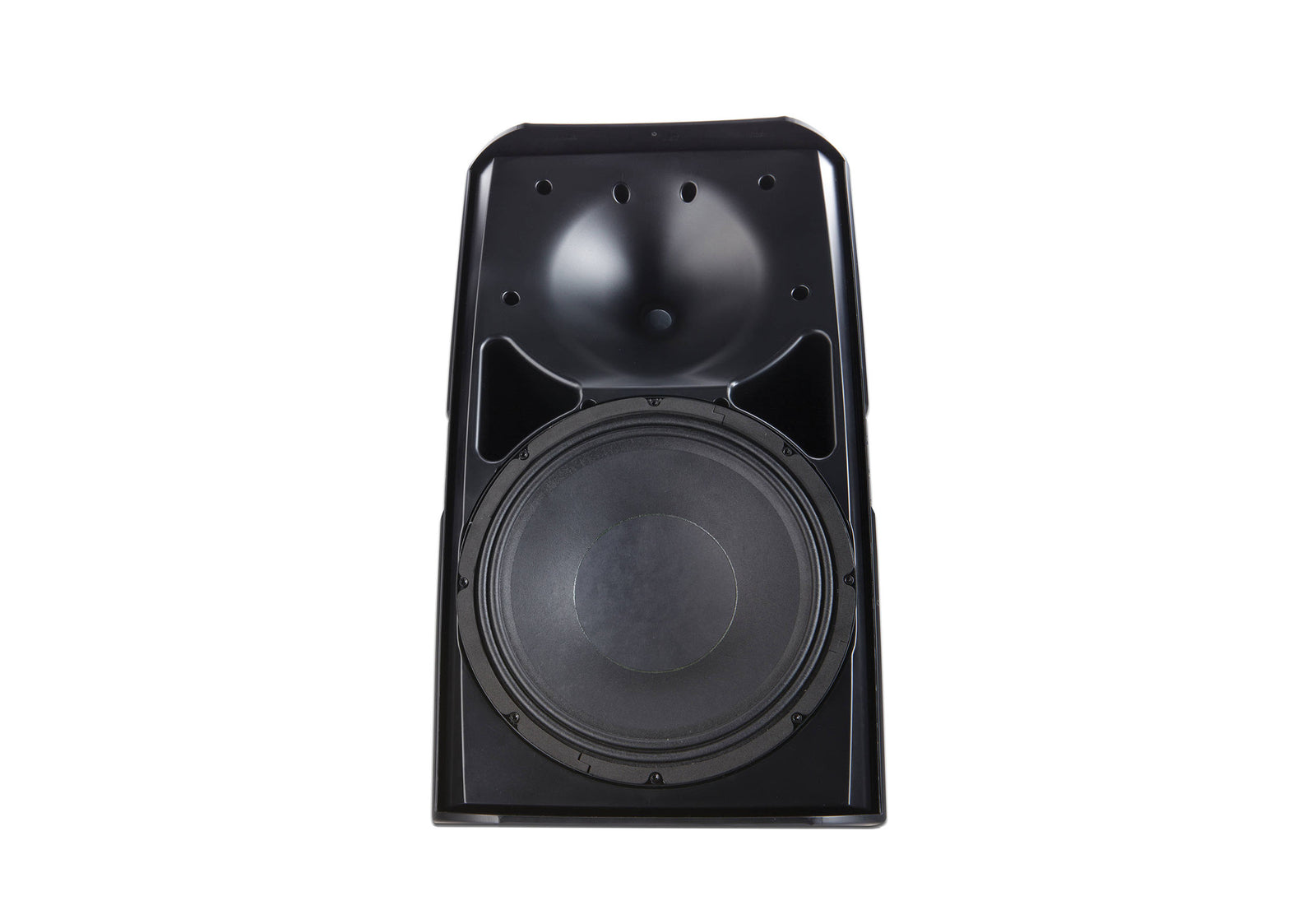 QSC AD-S12-BK Acoustic Design Series 12-Inch 2-Way 300W Surface-Mount Loudspeaker - Black by QSC