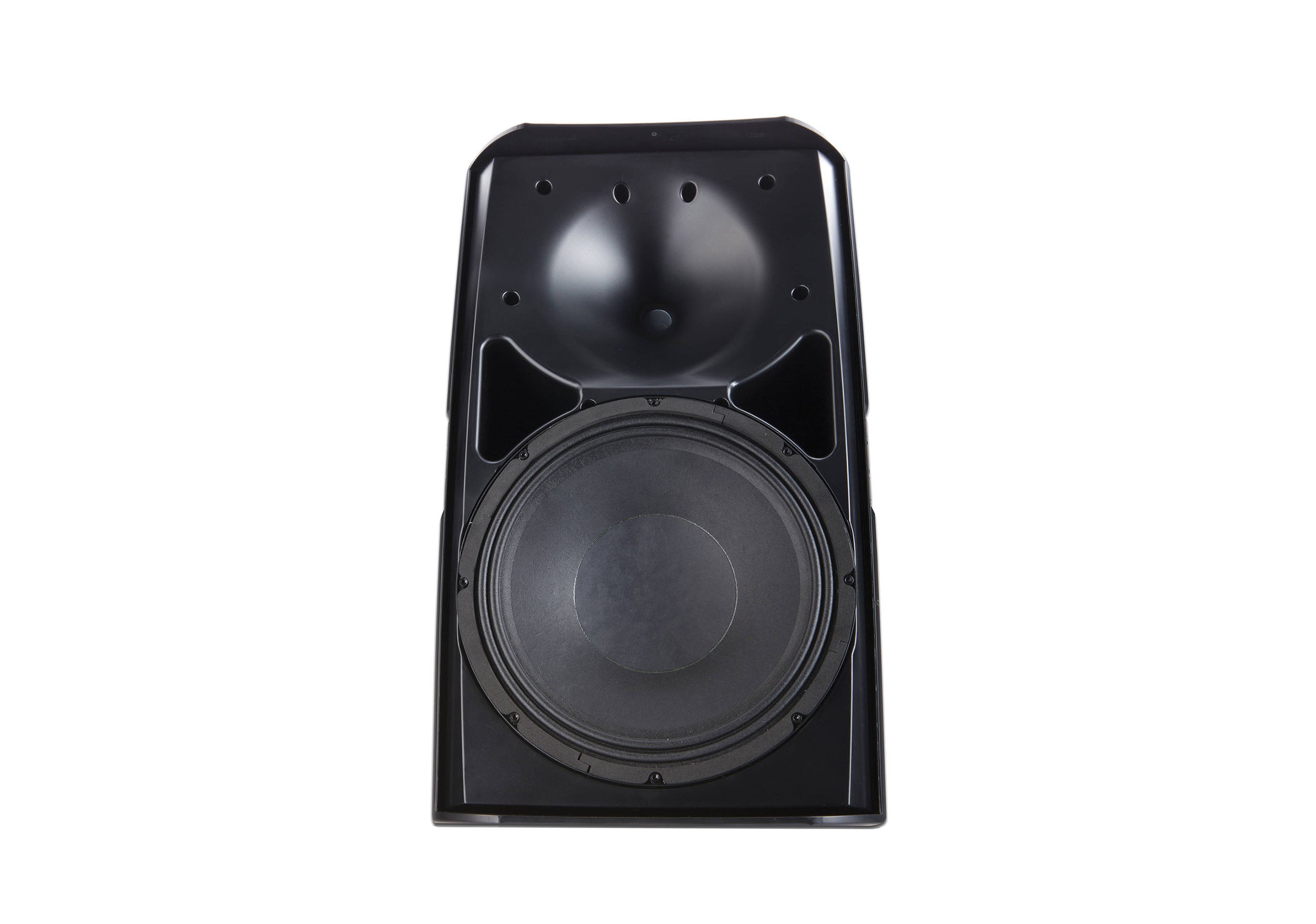 QSC AD-S12-BK Acoustic Design Series 12-Inch 2-Way 300W Surface-Mount Loudspeaker - Black by QSC