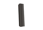 QSC AD-S802T-BK Acoustic Design Series 8-Driver Column Surface-Mount by QSC