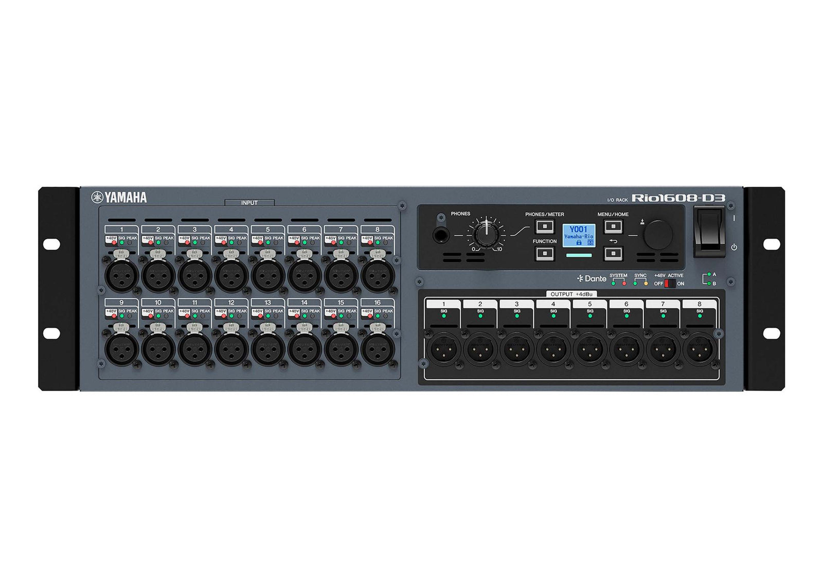 Yamaha Rio-D3 Series Dante Stage Box by Yamaha