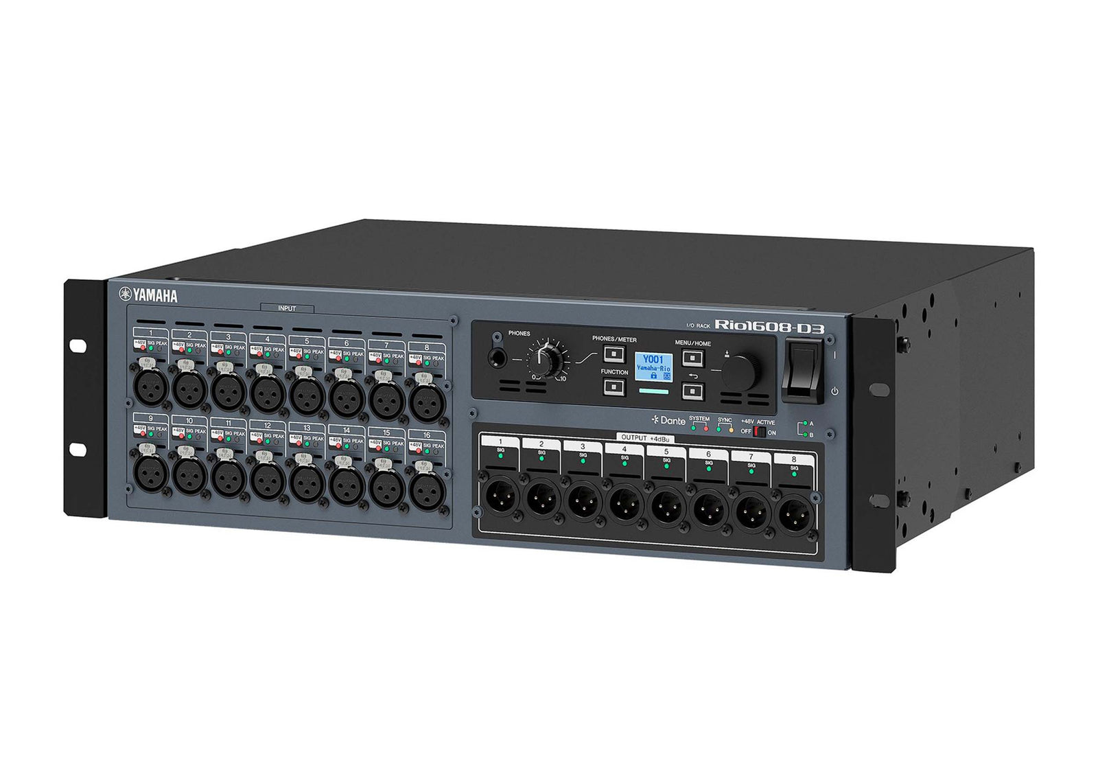 Yamaha Rio-D3 Series Dante Stage Box by Yamaha