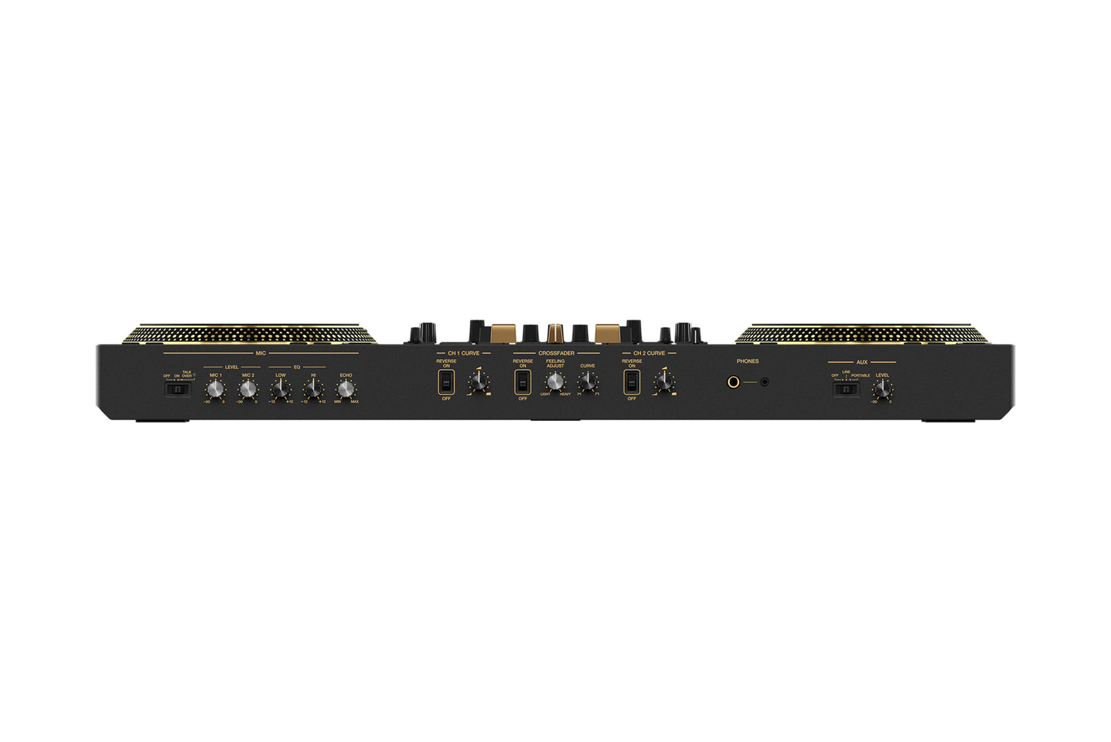 Pioneer DDJ-REV7-N Scratch Style 2-Channel Professional DJ Controller for Serato DJ Pro - Black And Gold by Pioneer DJ