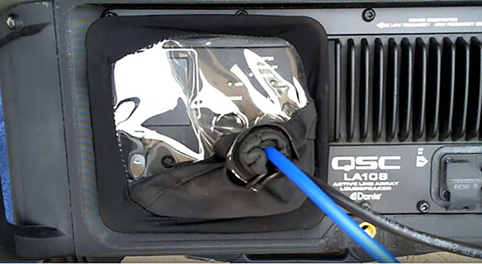 QSC TWS-IO, Temporary Weather Shield for I/O Section Only by QSC