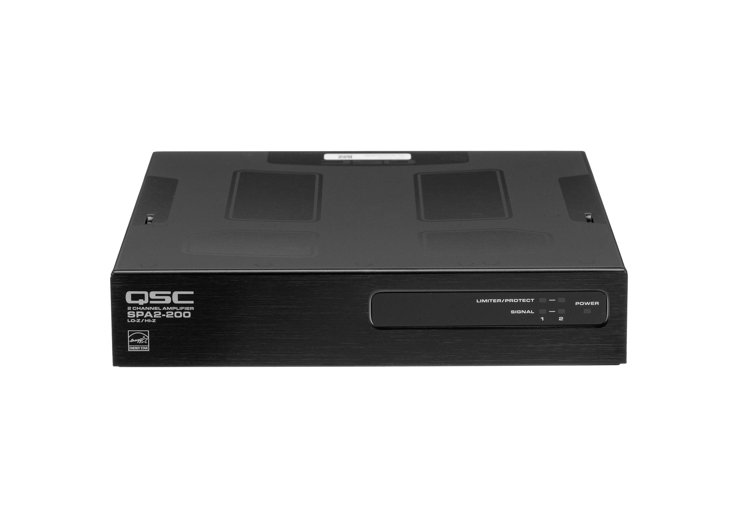 QSC SPA2-200, 2-Channel Power Amplifier - 200W by QSC