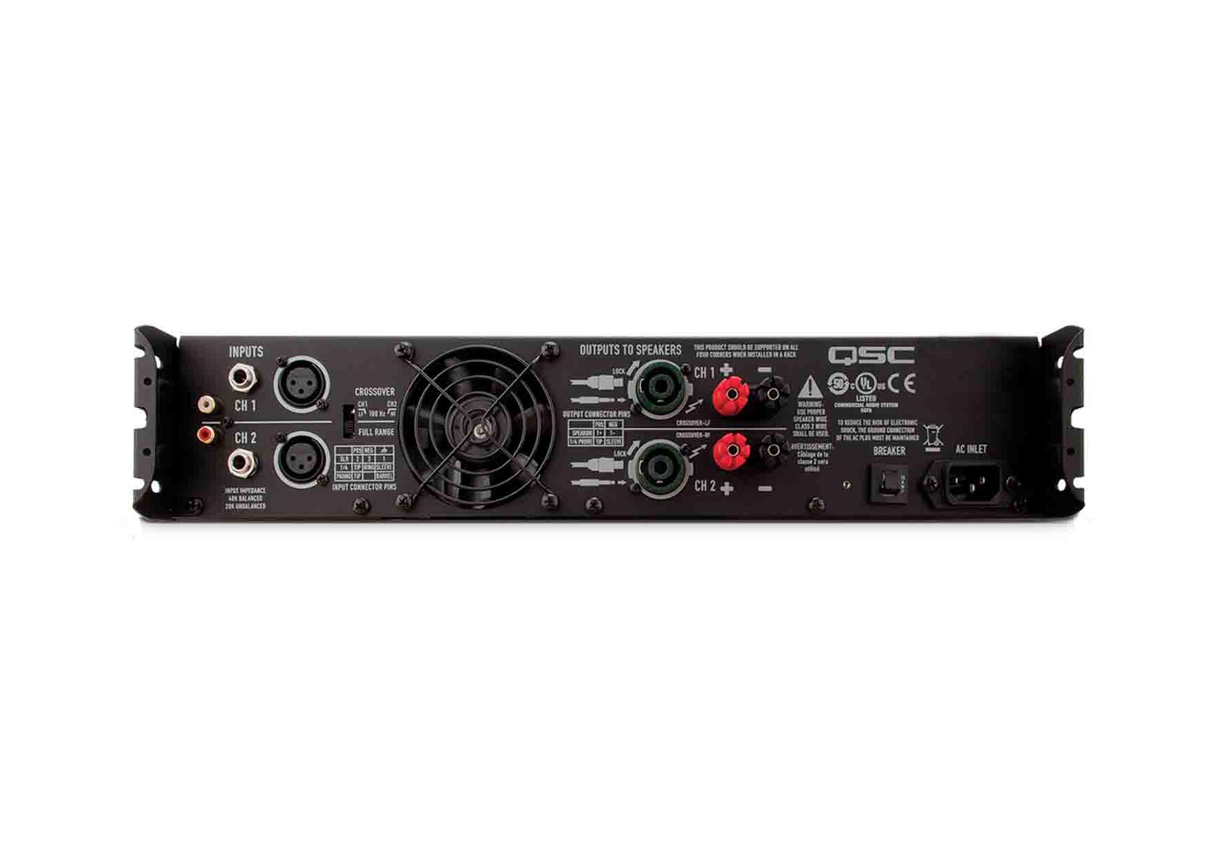 QSC GX5, 2-Channel Power Amplifier - 700W by QSC
