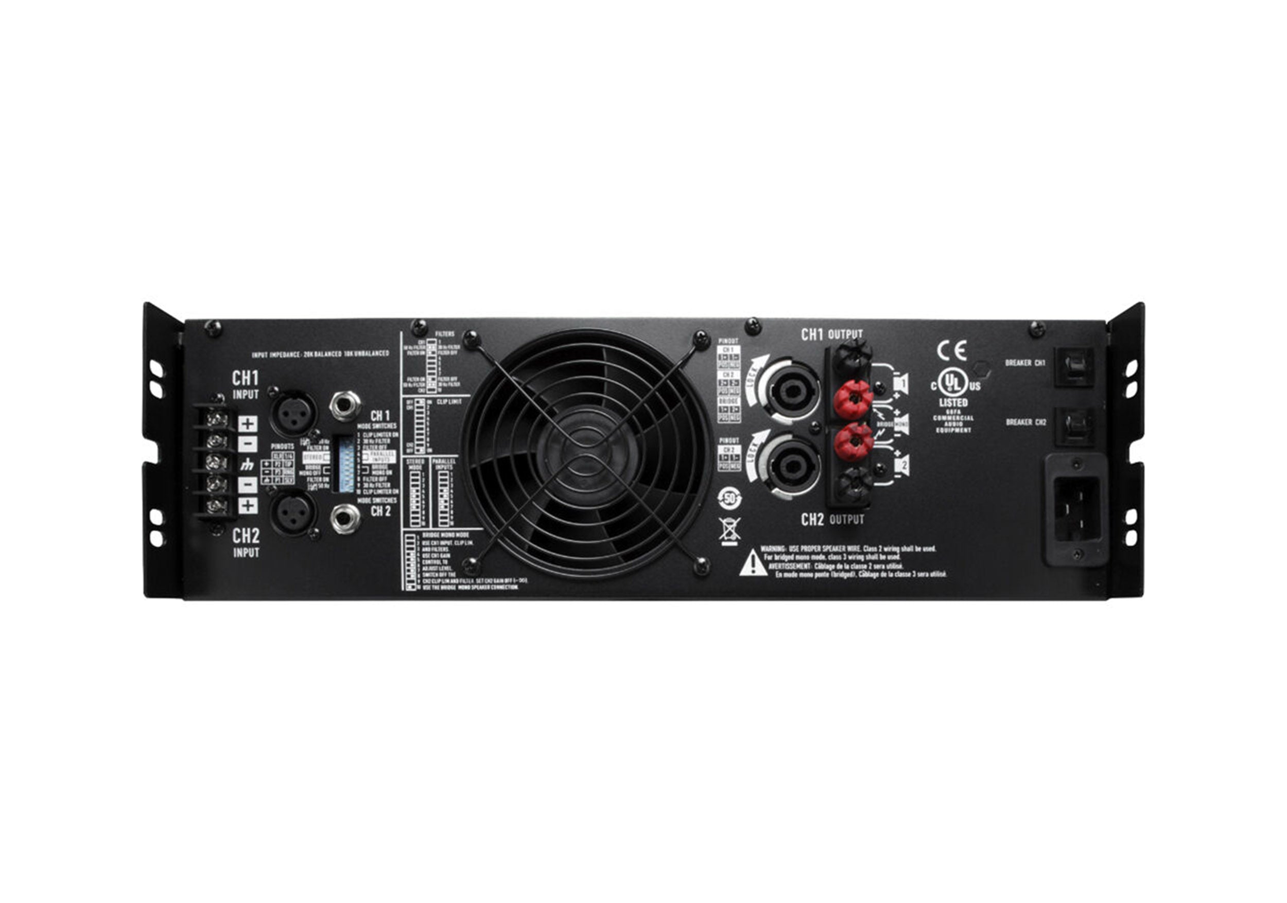QSC RMX4050A, 2000W Professional Low-Z Power Amplifier by QSC