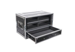 ProX XS-WM4U2DRMK2 12” DJ Flight Rack Case, Deep 4U With 2U Drawer by ProX Cases