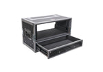 ProX XS-WM4U2DRMK2 12” DJ Flight Rack Case, Deep 4U With 2U Drawer by ProX Cases
