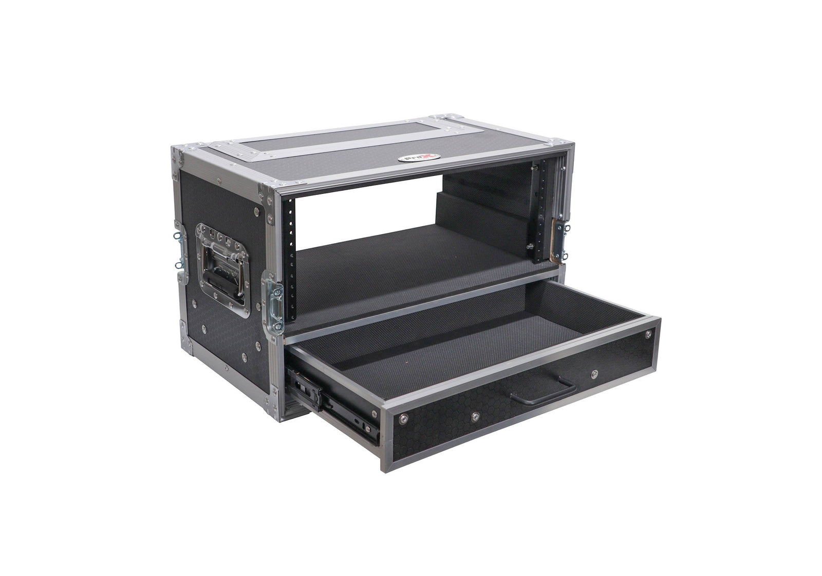 ProX XS-WM4U2DRMK2 12” DJ Flight Rack Case, Deep 4U With 2U Drawer by ProX Cases