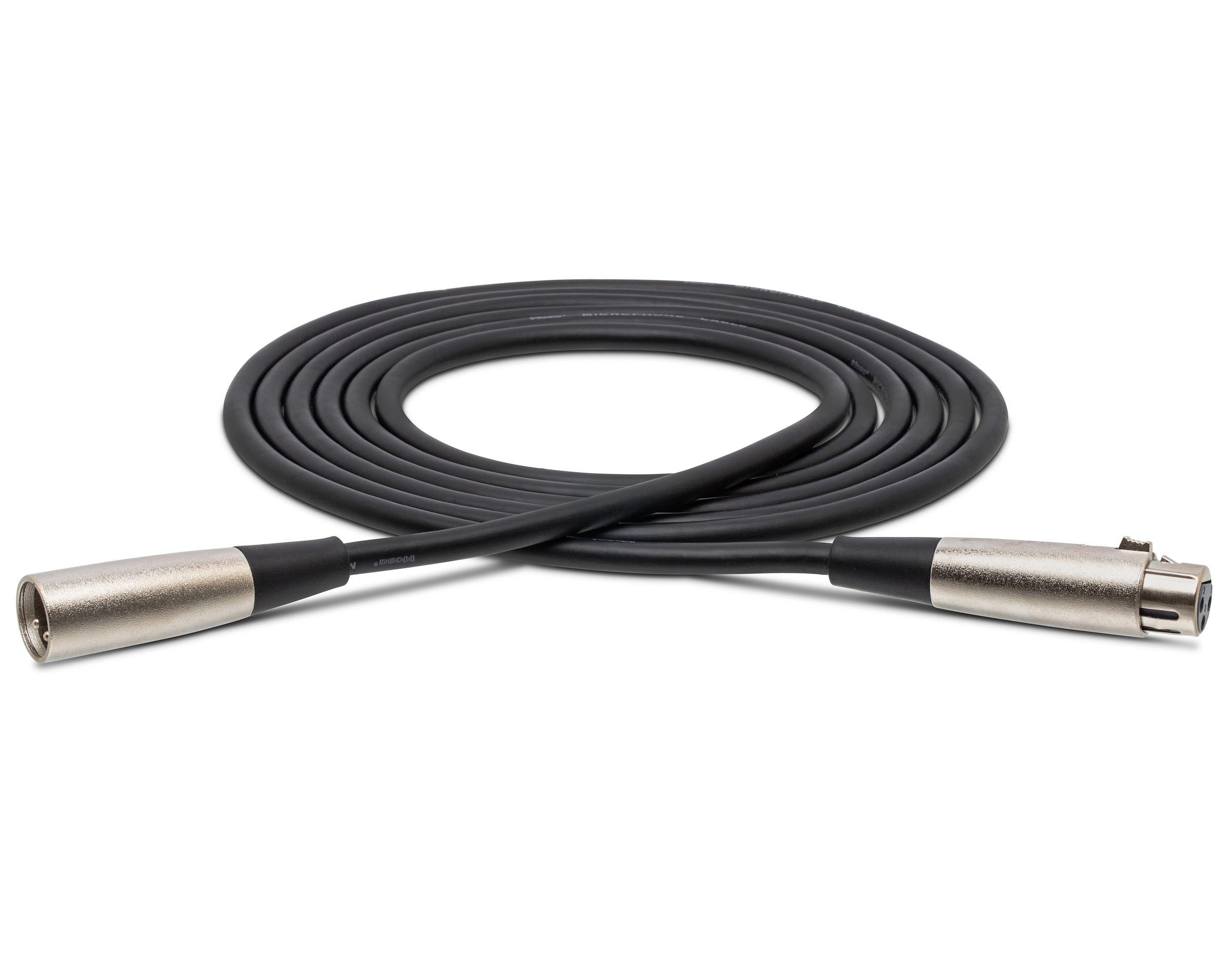 Hosa MCL-110 Microphone Cable XLR3F to XLR3M - 10 Ft by Hosa