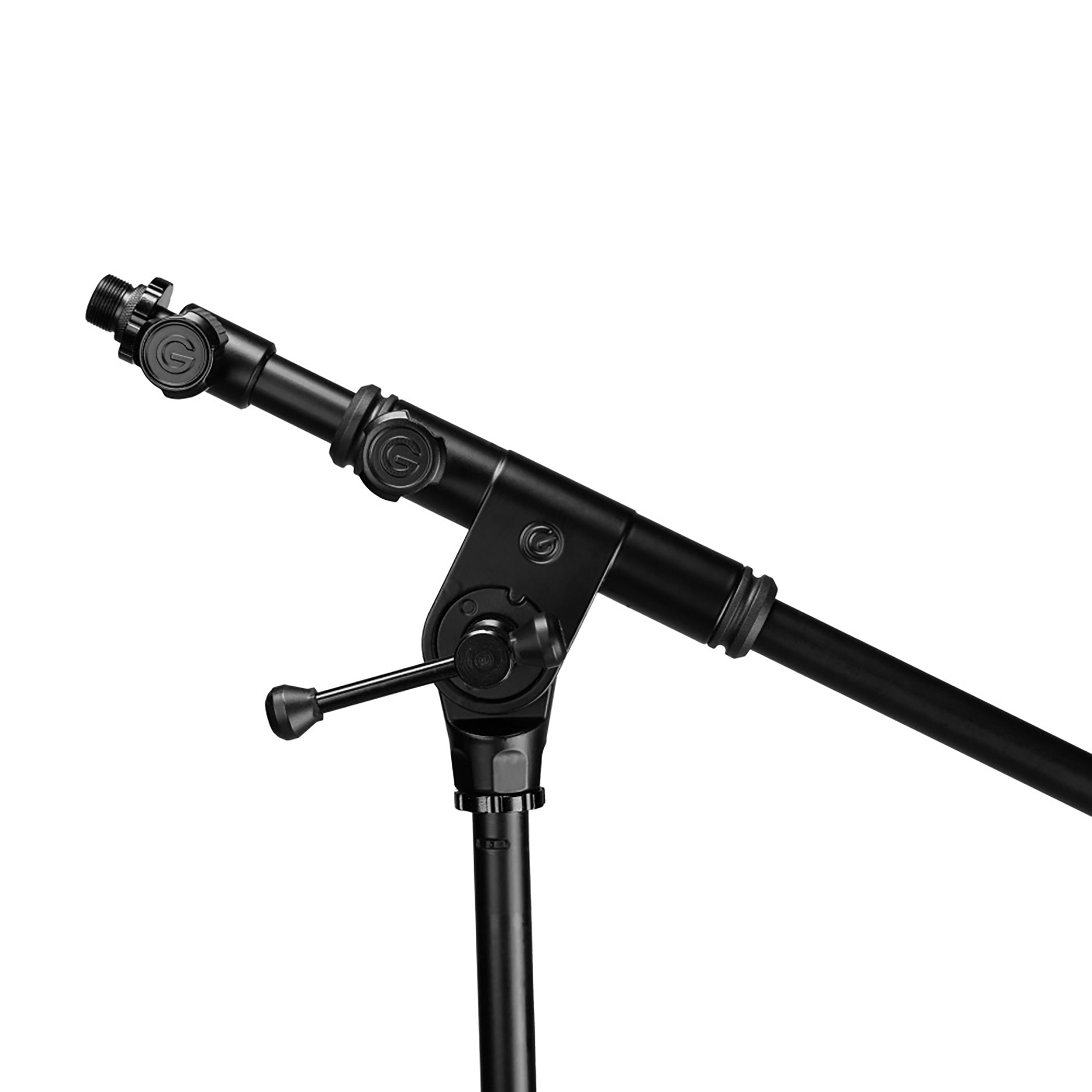 B-Stock Gravity TMS 4232 B, Touring Series Microphone Stand Short with Tripod Folding Base - Black by Gravity