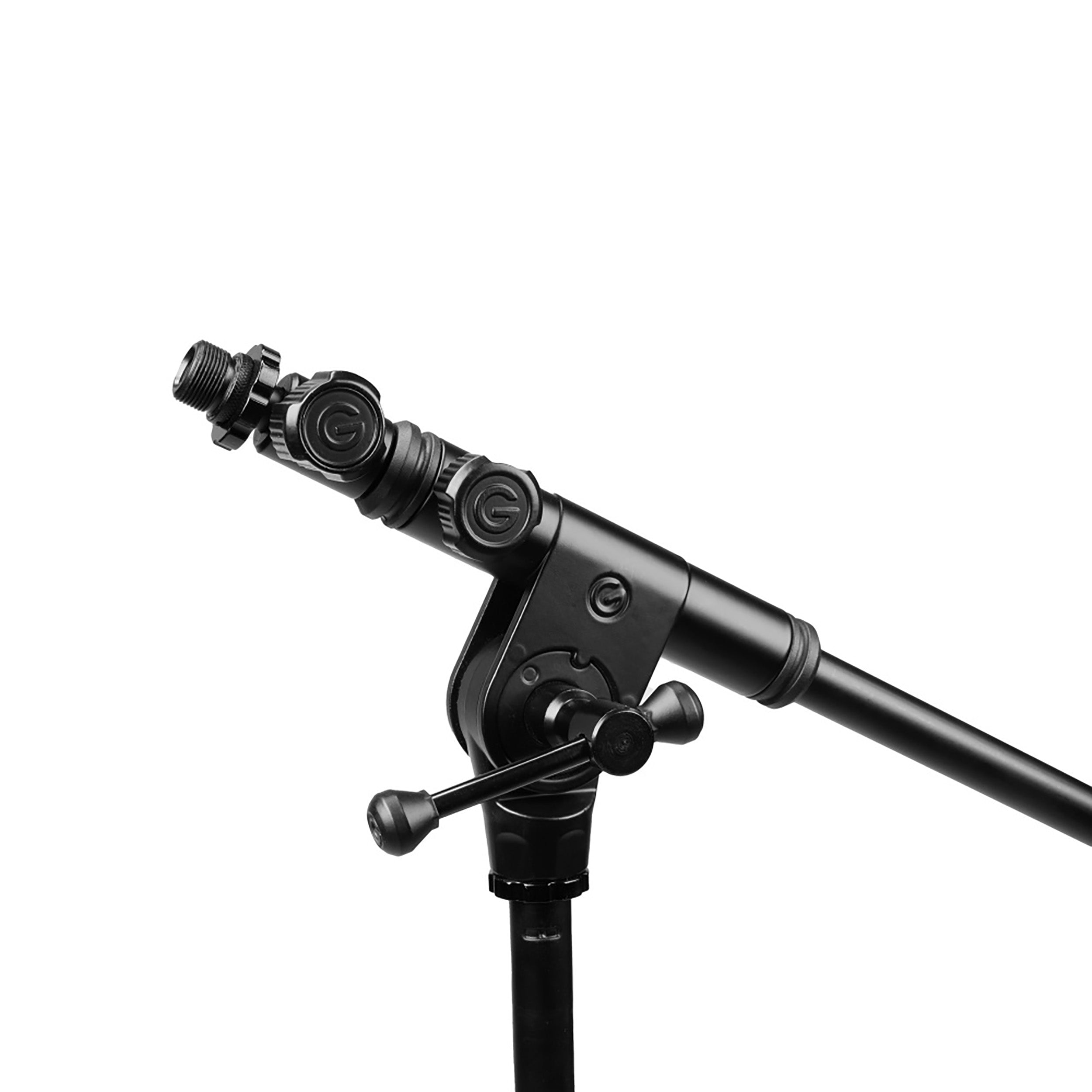 B-Stock Gravity TMS 4232 B, Touring Series Microphone Stand Short with Tripod Folding Base - Black by Gravity
