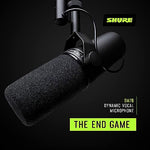 Shure SM7B + Shure MVX2U Bundle, Studio Vocal Recording Microphone with XLR to USB Connectivity by Shure