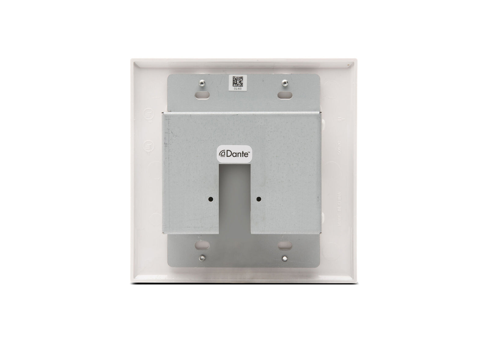 QSC unD6IO-BT, Attero Tech Dante Networked Audio Wall Plate by QSC