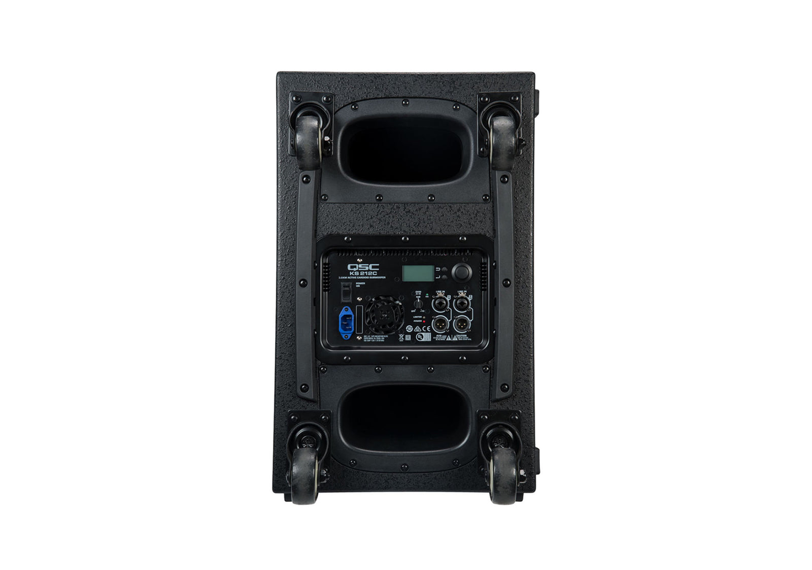 QSC KS212C Powered Subwoofer 3,600W Dual 12 Inch Cardioid Directional by QSC