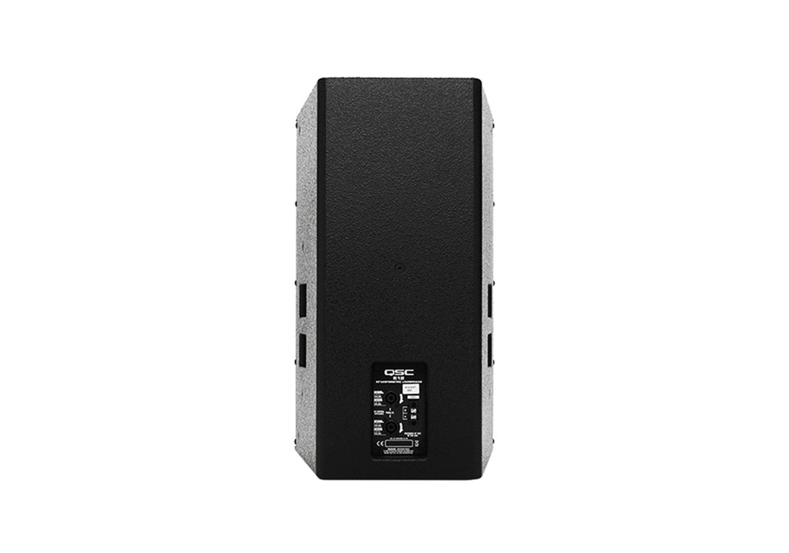 QSC E112, 12 Inches 2-Way Externally Powered, Live Sound Reinforcement Loud Speaker - Black by QSC
