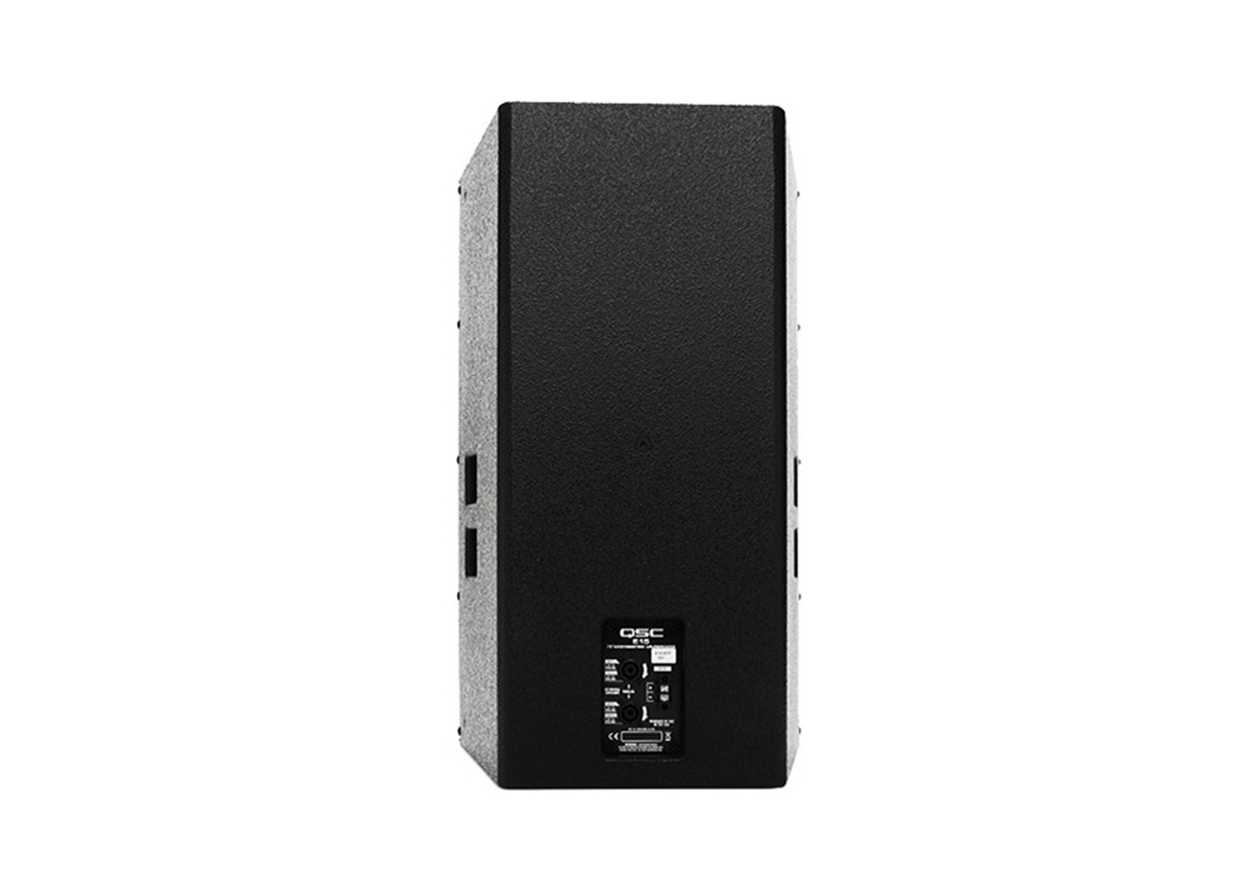 QSC E115, 15 Inches 2-Way Externally Powered, Live Sound Reinforcement Loud Speaker - Black by QSC