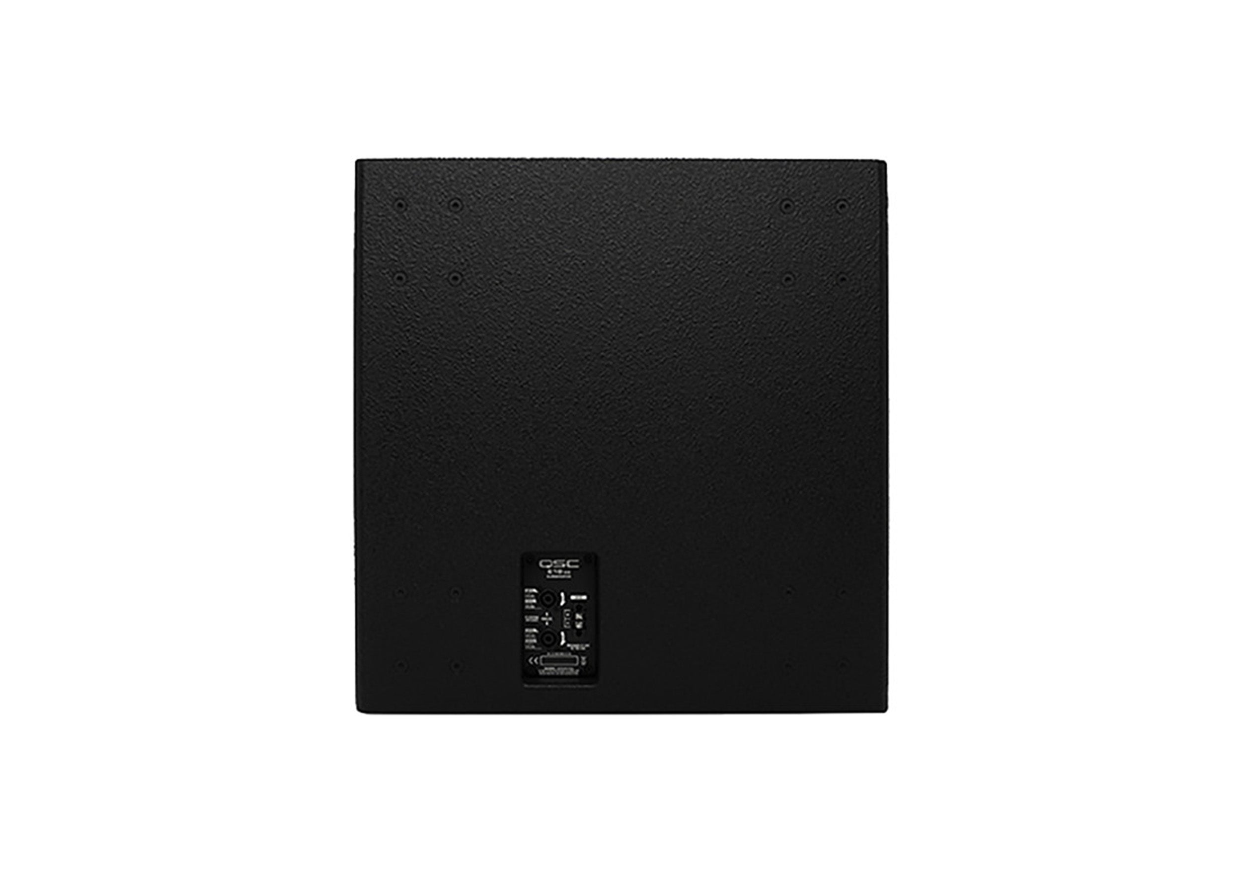 QSC E118SW-BK, 18-inches Externally Powered Loud Speakers, Live Sound Reinforcement Subwoofer - Black by QSC