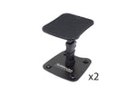 Odyssey ASPKSTANDSMDT Tilt-Able Speaker Stands with Flat Surface Base - Pair by Odyssey