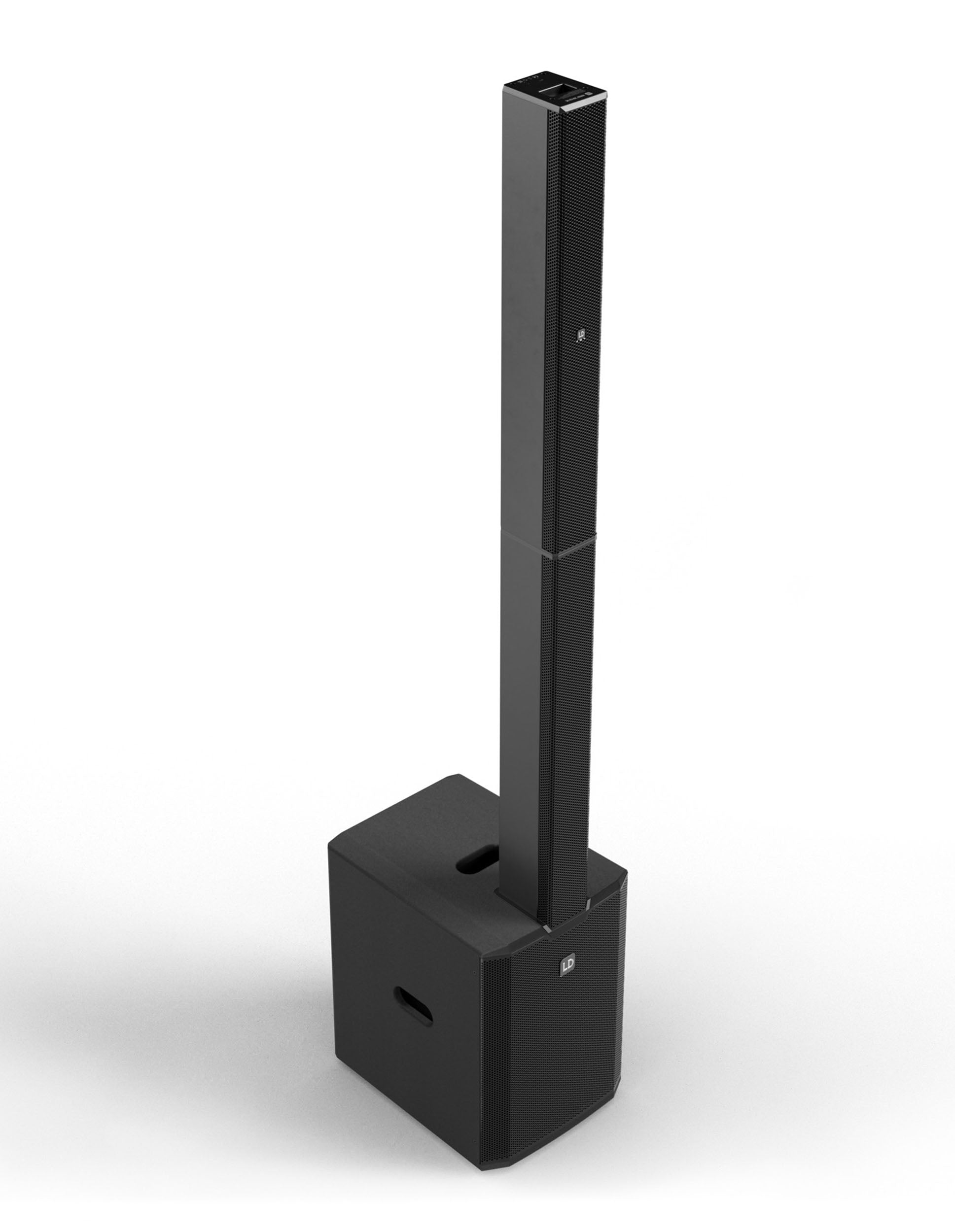 B-Stock: LD System MAUI 28 G3 MIX, Compact Cardioid Column PA System with Digital Mixer - Black by LD Systems