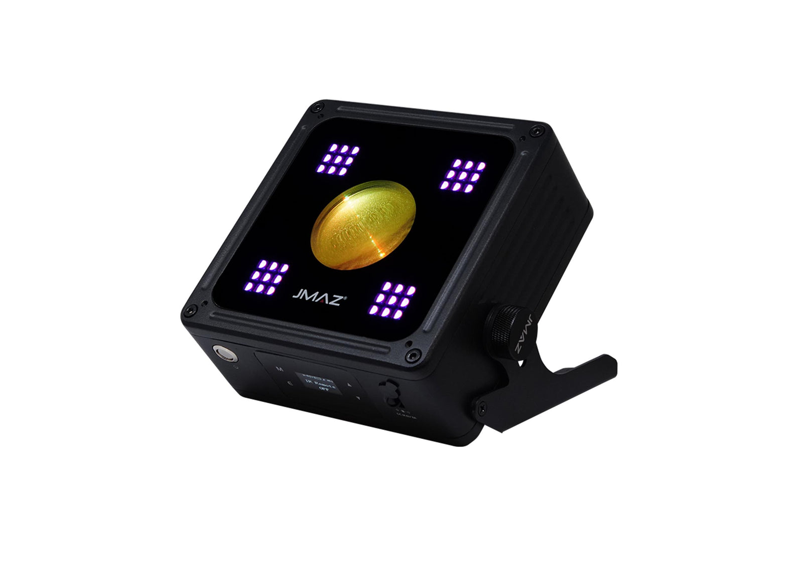 JMAZ MAD PAR RUBIX 20-Watt RGBA 18 Watt RGB+WW SMD LED Battery Powered Outdoor Uplight by JMAZ